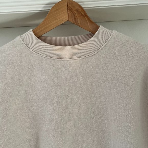 TNA Aritizia cropped crewneck, beige / cream, size S - Picture 2 of 4